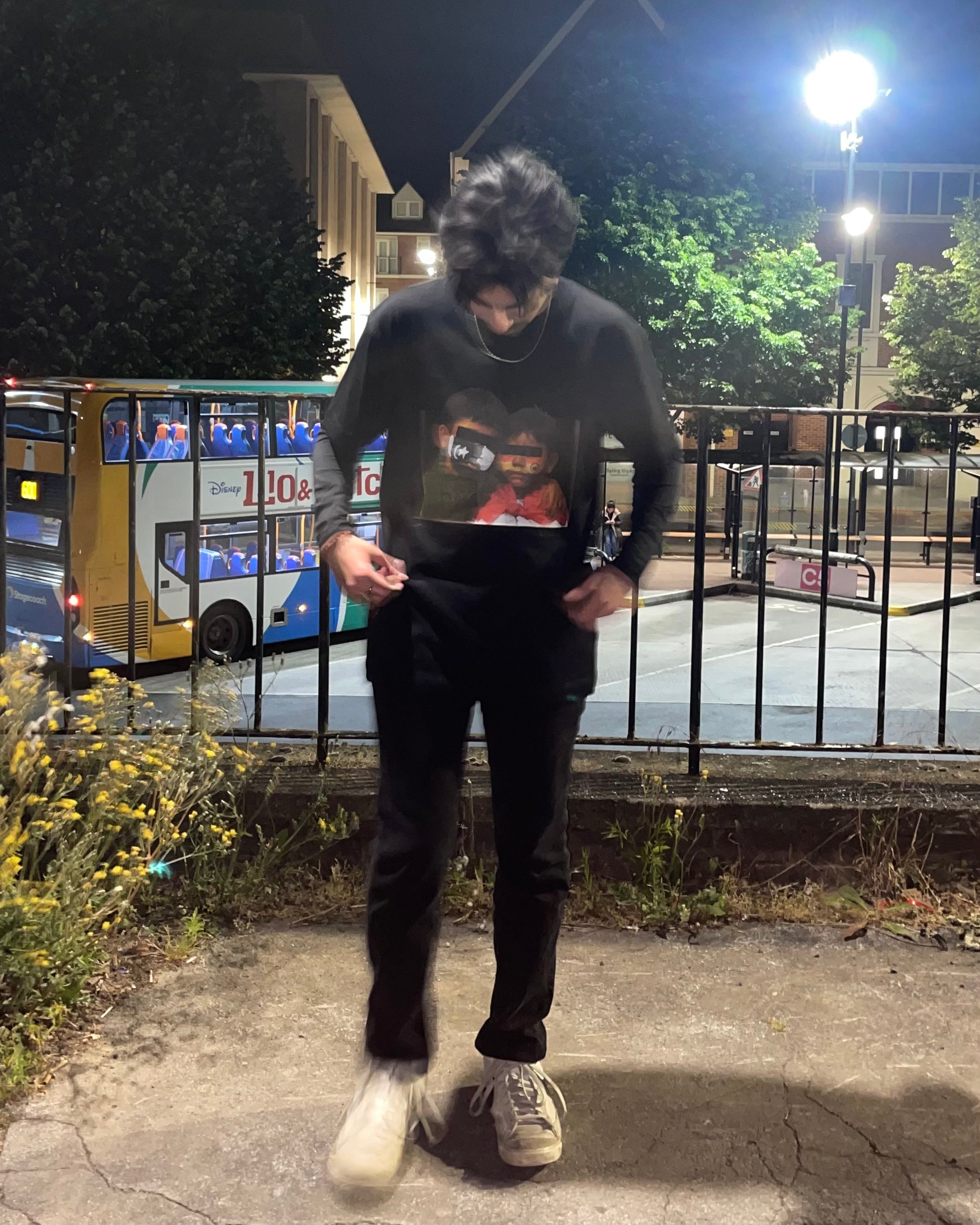 'Cruel Duniya' Tee (Black)